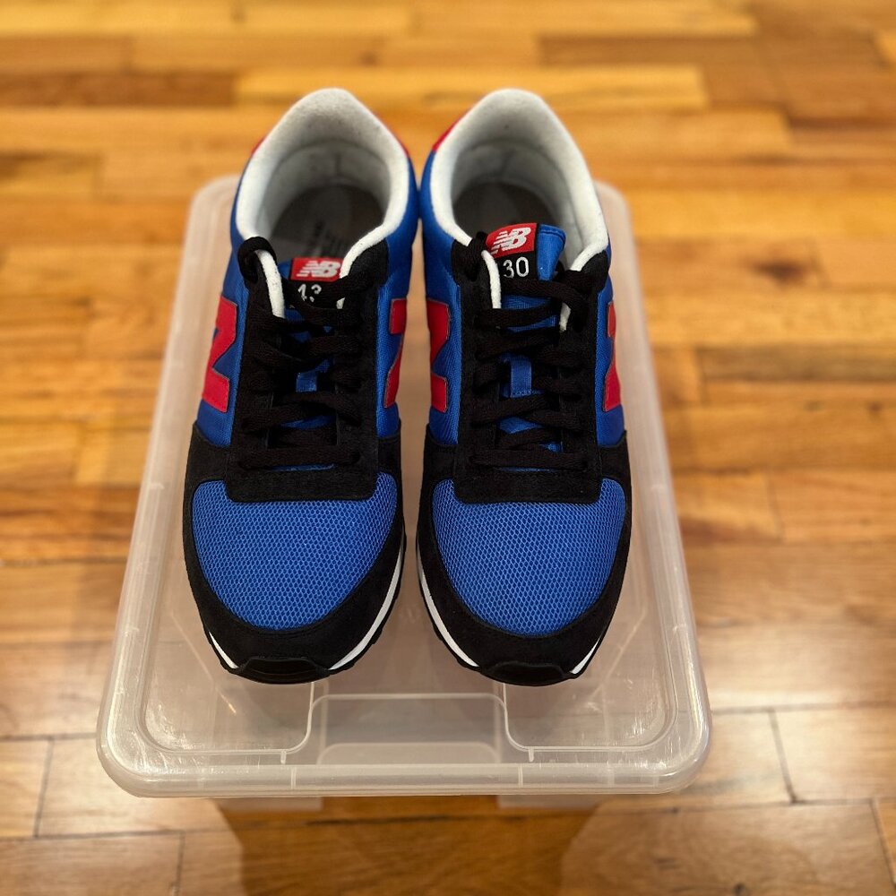 New Balance 430, Blue/Red/Black, Size 13 US